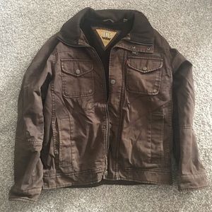 Levi’s Sherpa lined mens jacket
